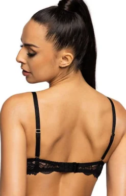 Biustonosz push-up czarny Nell M-0196/1