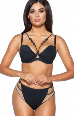 Ava Biustonosze Push-Up - Biustonosz push-up z paseczkami Leah N01