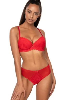 Biustonosz push-up czerwony Estelle M-0198/11/1