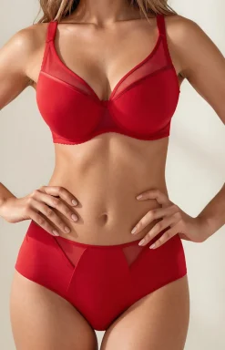 PariPari Lingerie Biustonosze Push-Up|Wszystkie Biustonosze... - Biustonosz push-up gładki Ellie