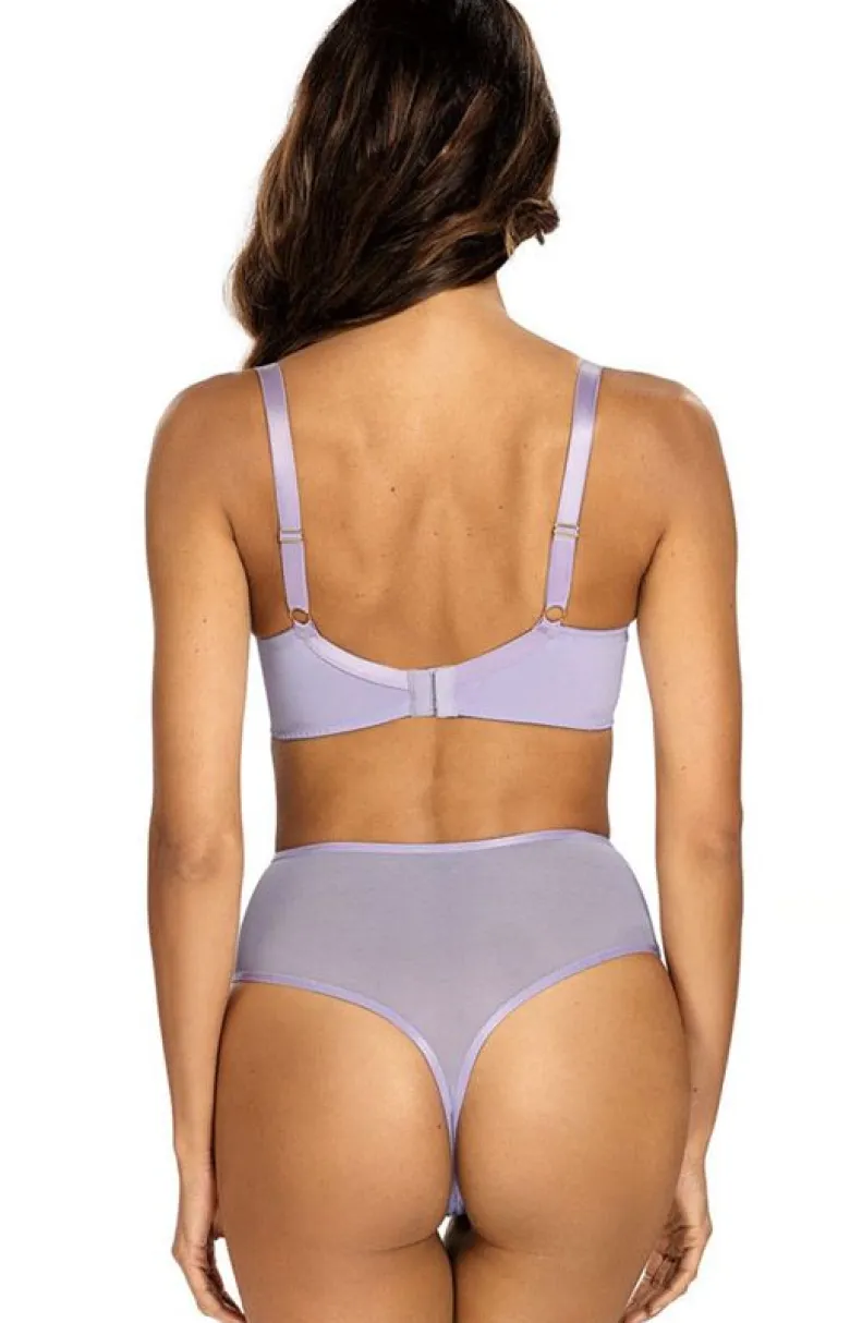 Biustonosz push-up fioletowy Bonita B214