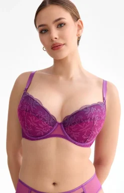 Ewa Bien Biustonosze Push-Up|Biustonosz Koronkowy - Biustonosz push-up Fiora B214