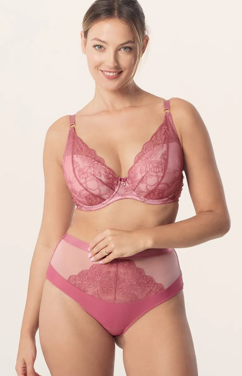 Biustonosz push-up różowy Ofelia BP20