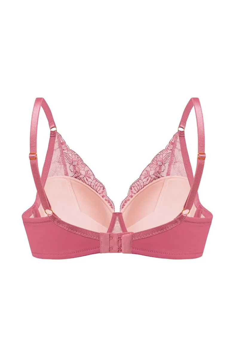 Biustonosz push-up różowy Ofelia BP20
