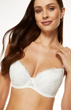 Gorteks Biustonosze Push-Up - Biustonosz push-up z haftem Cherie B1