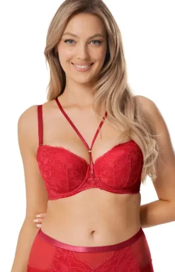Mefemi Figi Brazylijskie|Biustonosze Push-Up - Biustonosz push-up z strapsami Rosalia