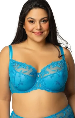 Biustonosz półusztywniany semi-soft szafirowy Britney B-270