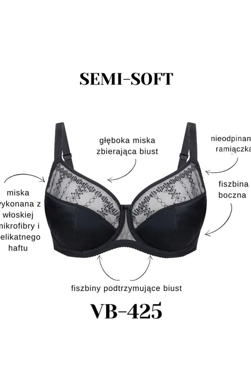 Vena Biustonosze Semi-Soft - Biustonosz półusztywniany semi-soft VB-425