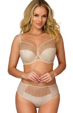 Biustonosz półusztywniany semi-soft beżowy VENA VB-425