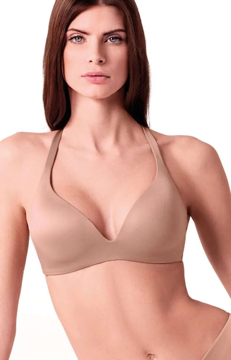 Lormar Biustonosz Bezszwowy|Biustonosz Bez Fiszbin - Biustonosz półusztywniany semi-soft bezszwowy bez fiszbin Shine