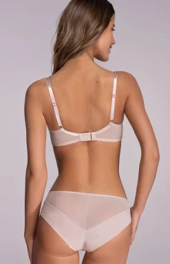 Biustonosz półusztywniany semi-soft beżowy AV 1030