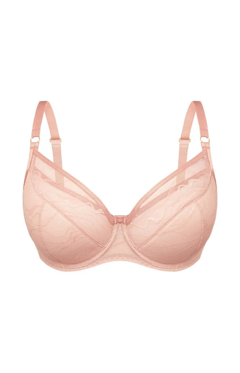 Mefemi Biustonosz Koronkowy|Biustonosze Semi-Soft - Biustonosz półusztywniany semi-soft Adria BS54