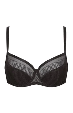 Biustonosz semi-soft czarny Holly B3