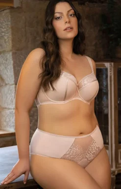 Biustonosz semi-soft w kolorze beżowym Alicante K647