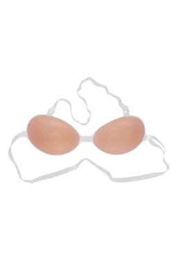 Julimex Biustonosz Samonośny|Biustonosz Do Sukni Bez Pleców - Biustonosz silikonowy z ramiązkami BS-04