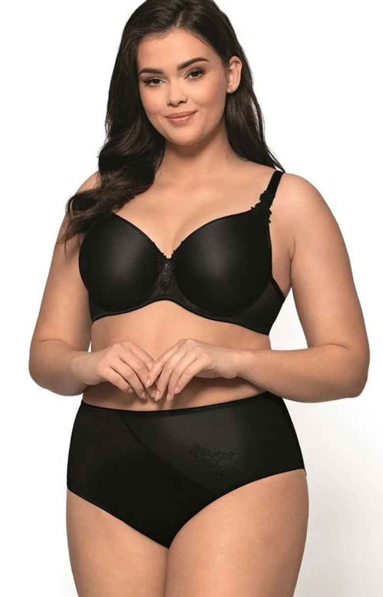 Biustonosz usztywniany minimizer czarny Anita Maxi