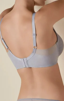 Biustonosz usztywniany szary Katia