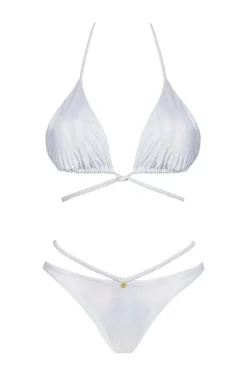 Blancossa biały dwuczęściowy strój kąpielowy bikini