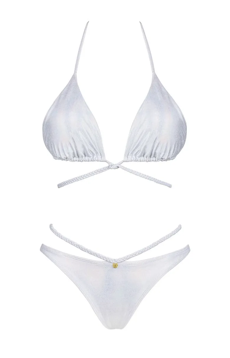 Blancossa biały dwuczęściowy strój kąpielowy bikini