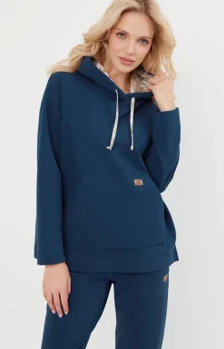 Italian Fashion Moda|Bielizna Homewear - Buza daka z długi rękawe ago