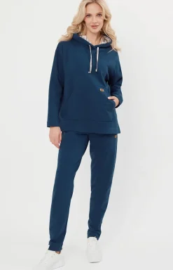 Italian Fashion Moda|Bielizna Homewear - Buza daka z długi rękawe ago