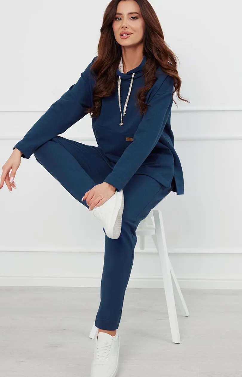 Italian Fashion Moda|Bielizna Homewear - Buza daka z długi rękawe ago