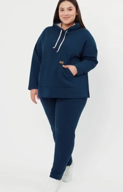 Italian Fashion Moda|Bielizna Homewear - Buza daka z długi rękawe ago