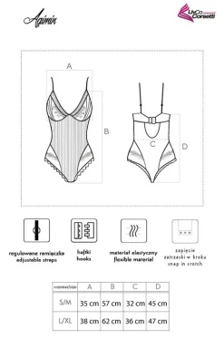 Body damskie Agimin LC 90615