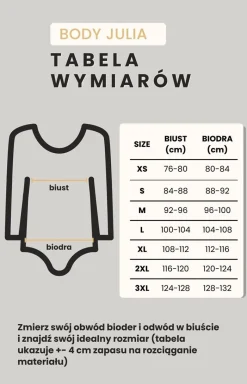 Mitex Body|Body - Body dakie bawełniane czarne Juia