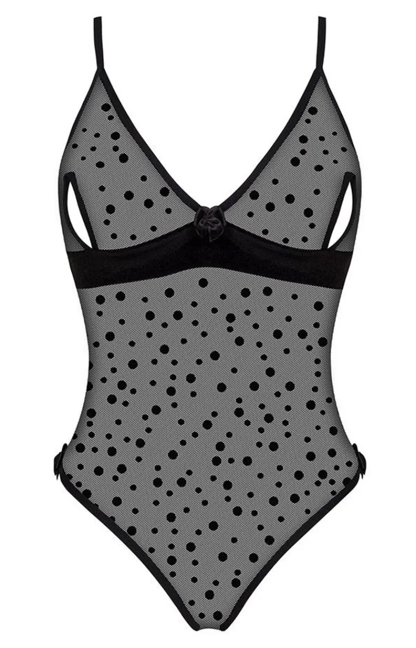 Beauty Night Body|Body - Body damskie czarne Amalia Teddy