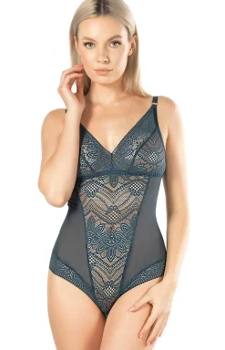 Body koronkowe lazurowe Daniela OM32