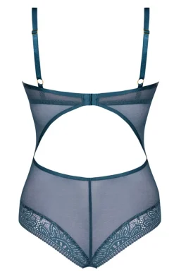 Body koronkowe lazurowe Daniela OM32