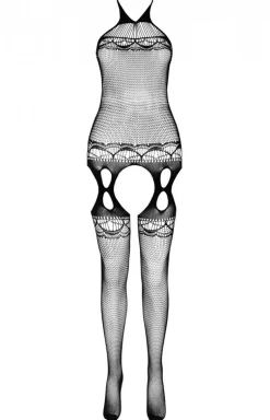 Bodystocking czarne ECO BS006
