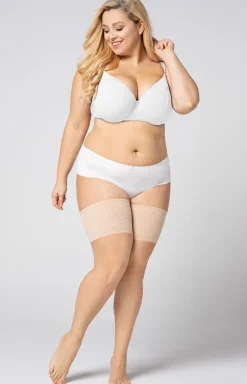 Damskie Mona Queen Size Opaski Na Uda Przeciw Otarciom|Majtki Z Nogawkami - Breathable opaski na uda zapobiegające otarciom