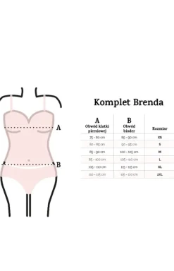 Damskie DKaren Piżamy Satynowe - Brenda kopet