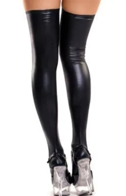 Błyszczące pończochy Wetlook Glossy Shiny Lotis