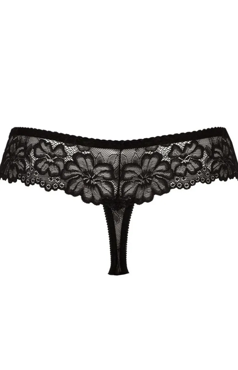 Mat Stringi Z Koronką|Stringi Plus Size - Carmela stringi S-053/4