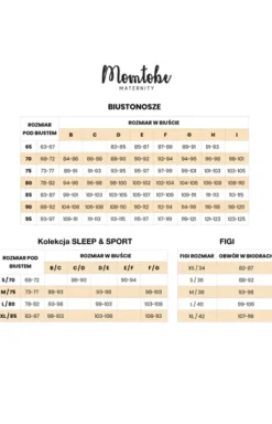 Momtobe Bielizna Ciążowa|Biustonosz Duże Rozmiary - Ciązowy biustonosz soft do karmienia Allday mama