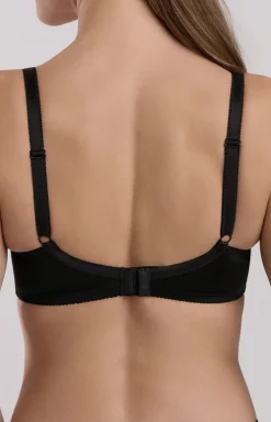 Conte biustonosz miękki soft czarny Ideal RB6196 Maxi