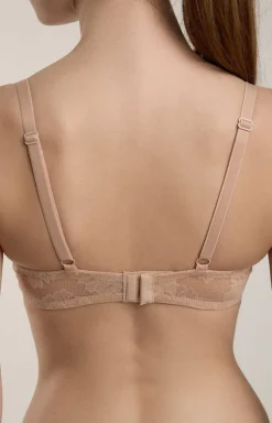 Conte biustonosz push-up beżowy EVA RB7156