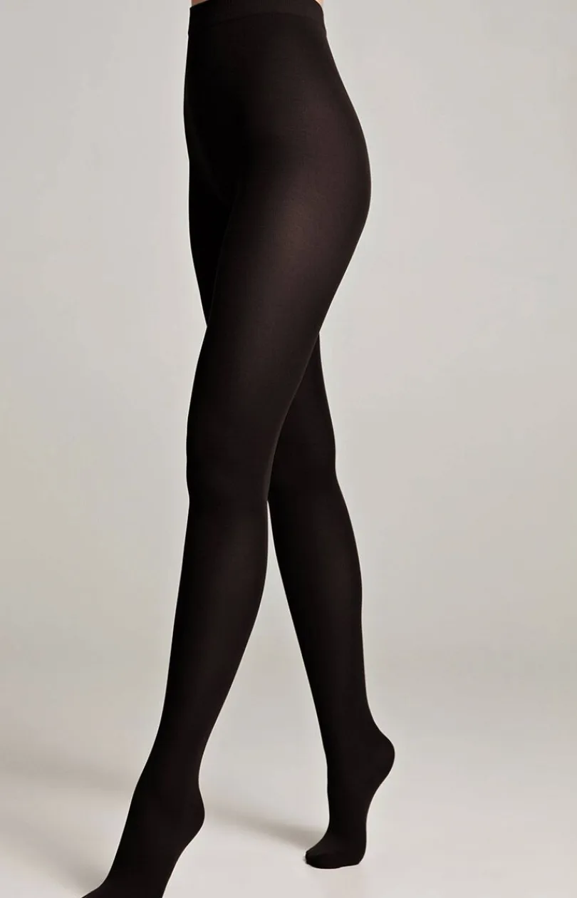 Conte Rajstopy Klasyczne|Rajstopy - czarne rajstopy damskie Elegant Velour 200 DEN
