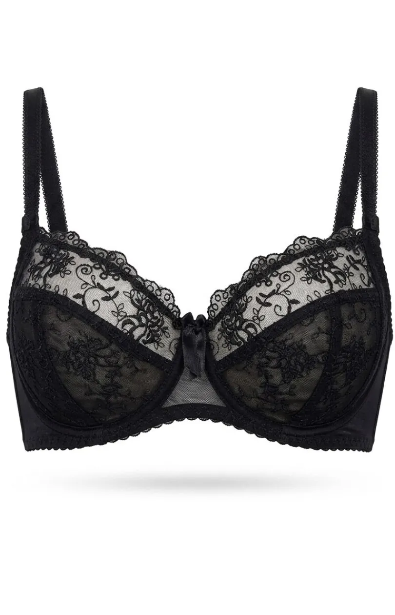 Damskie PariPari Lingerie Stringi Z Koronką|Stringi Damskie - Cynthia czarne tringi dakie