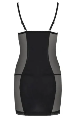 Damskie Avanua Koszulki|Seksowna Koszula Nocna - Czarna koszulka nocna damska Hanan Chemise