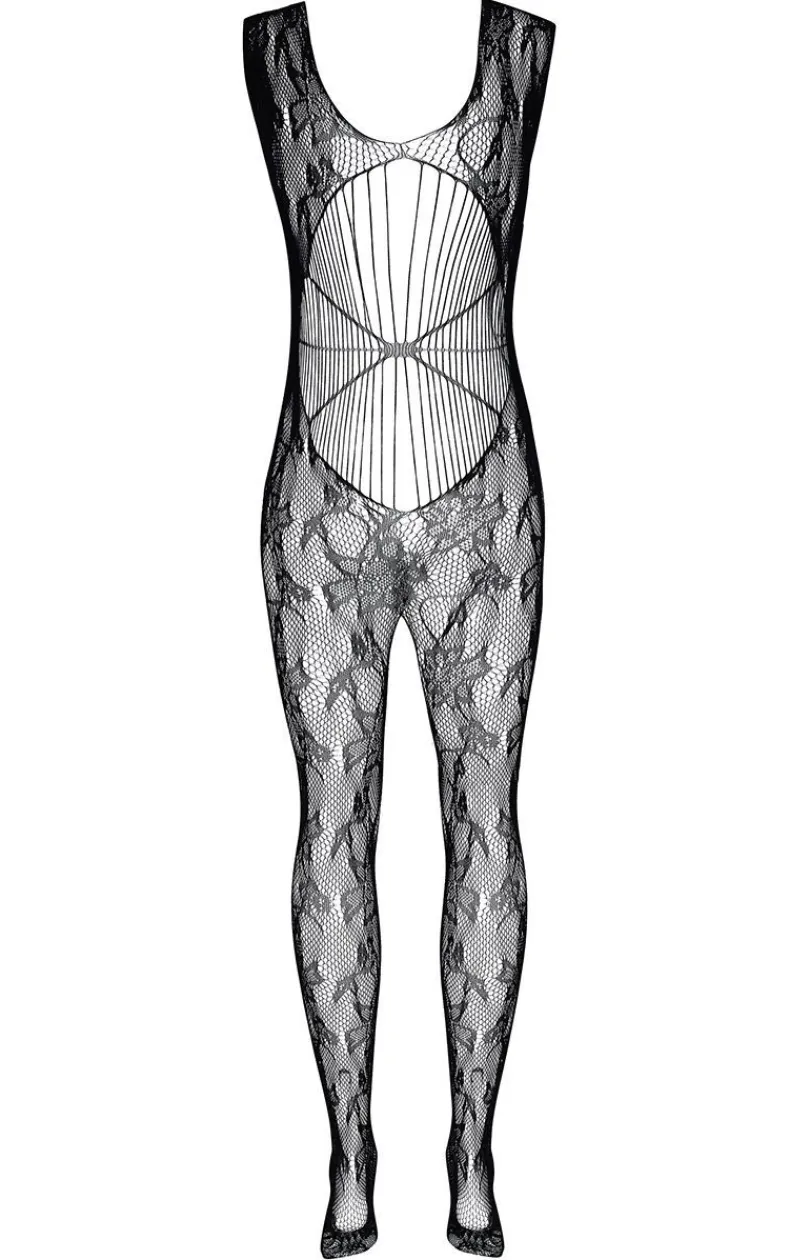Beauty Night Bodystocking|Body - Czarne bodystocking damskie koronkowe Kiara