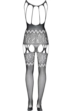 Beauty Night Bodystocking|Body - Czarne bodystocking siateczka Yolanda