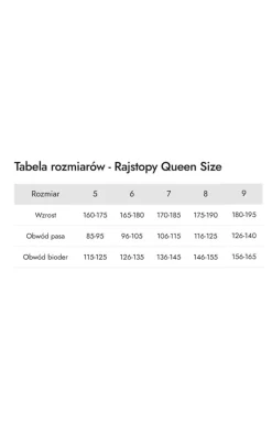 Mona Queen Size Rajstopy Klasyczne|Rajstopy Plus Size - Czarne gładkie rajstopy damskie plus size Margaret II 0 DEN 3D