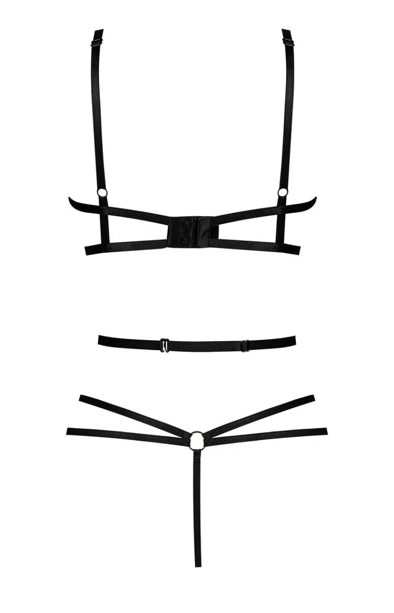 Beauty Night Body|Body - Czarne koronkowe body damskie Elaris