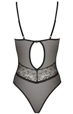 Passion Body|Body - Czarne koronkowe body damskie Velia