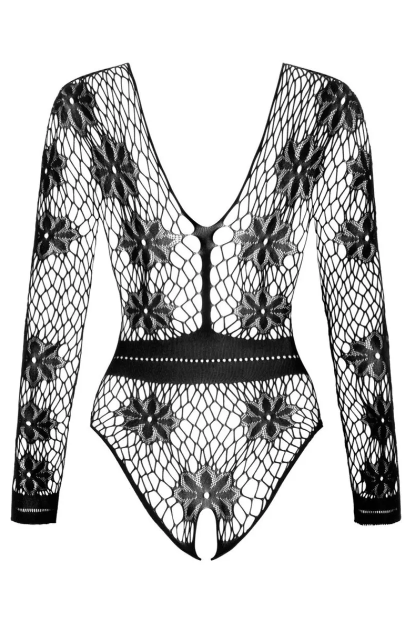Beauty Night Bodystocking|Body - Czarne siateczkowe body Regina