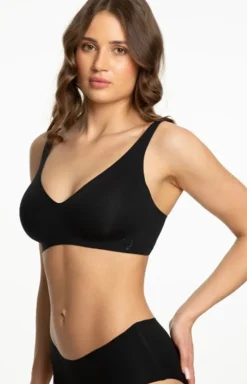 Czarny biustonosz miękki soft Jelly Bra Basic